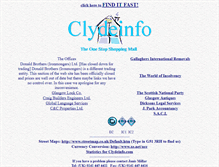 Tablet Screenshot of clydeinfo.com